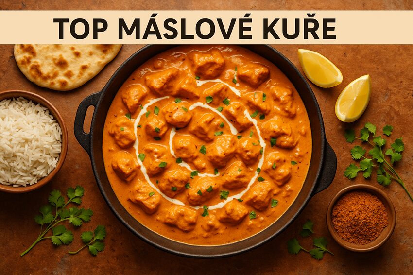 Recept na máslové kuře podle Mixteru